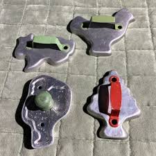 Lot Vintage Aluminum Christmas Cookie Cutters-Santa ...