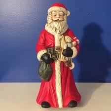 Vintage | Holiday | Porcelain Santa Musical | Poshmark