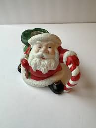 Vtg Kurt Adler Santa Claus Cream Pitcher Christmas Table ...
