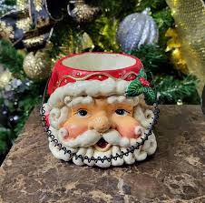 Vintage Pappa Noel Bucket - Etsy