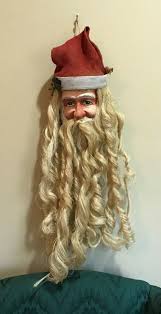 MADE IN THE PHILIPPINES~MASK PLAQUE WALL HANGING SANTA~30 ...