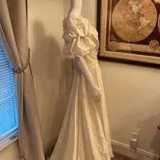 No Brand | Dresses | Vintage Long Wedding Dress Cream Size 8 Fair Offers Considered | Poshmark