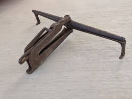 Antique Cast Iron Hay/Wire Bale Cutter – Patented July 16 ...