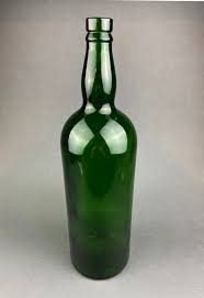 Extra Large Green Vintage Bottle. Oversized Collectible ...