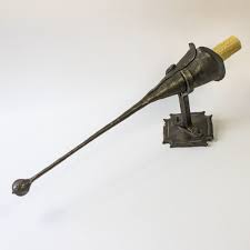 Christopher Thompson Ironworks Large Calla Wall Sconce Wrought Iron 24" No Shade | eBay