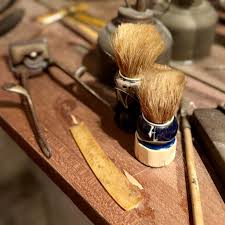 The old barbershop. Photo taken at Chinatown heritage museum