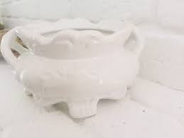 Belgium*large Shabby Sugar Bowl Skandi Hygge - Etsy