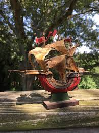 ANTIQUE VINTAGE REPLICA OF CHRISTOPHER COLUMBUS SHIP LA NINA ...