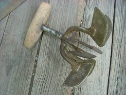 Antique Primitive Six Blade Hand Chopper Cutter Kitchen Tool ...
