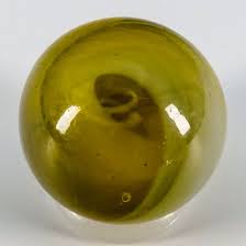 TRANSITIONAL, Melted Pontil. 21/32". Near Mint (8.6). sold at auction on 11th May | Block's Marble Auctions