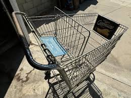 Vintage shopping cart found in garage sparks memories of working at grocery stores