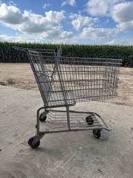Vintage Metal shopping cart | Allamakee County Wanted to Buy/For Sale Group | Facebook