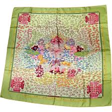 Similar Items to Authentic RARE! Hermes Key Lime Green ...