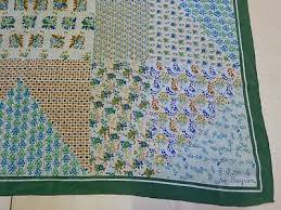 Scarf 100% Pure Silk Vintage Women Bayron (003) 84cm x 86cm ...