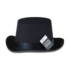 Black Top Hat, Halloween Accessory for Adults, by Way to ...