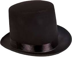 Amazon.com: Kangaroo Black Top Hat Men Costume - Tophat ...