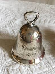 Vintage 1981 Reed & Barton Silver Plate Bell. Christmas Bell ...