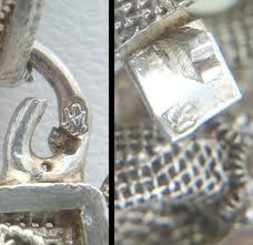 Old Ornate Silver Filigree Necklace Locket Arabic. For Sale ...