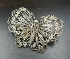Beautiful Intricate Vintage European Sterling Silver ...