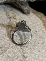 29. Vintage Navajo 925 Sterling Native Coral Turquoise Leaves Ring 8.5s, 4.5g | eBay