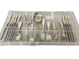 Sold at Auction: Erickson Sterling Silver Flatware Set