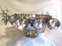 Large Punch Bowl - Stags Head - 6 Cups - Kenneth Turner ...