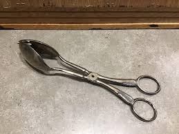 Vintage England Salad Tongs Silver Plated - Etsy