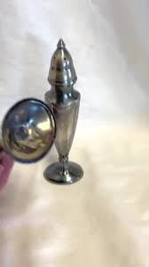 Vintage Silver Plated Salt and Pepper Shakers: 1930s Ornate Decor - Etsy
