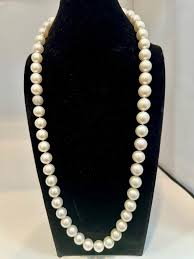 Paul Morelli Flawless South Sea Pearl and 4 ct Diamond Strand Opera Necklace 36 " For Sale at 1stDibs