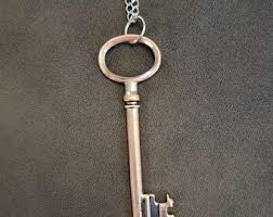 Skeleton Key Necklace Authentic Vintage Key Pendant From ...