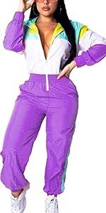 Amazon.com: 2 Piece Night Clubwear Outfits for Women Long Sleeve Top and Metallic Shiny Pants Glitter Clubwear : Clothing, Shoes & Jewelry