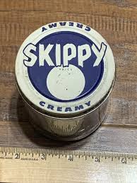 Ball Vintage Small 1-1/3 Cup Glass Jar Skippy Creamy Peanut ...