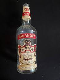 Vintage Smirnoff Bottle, 80 Proof, 1 L - Etsy