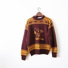 Vintage USC Sweatshirt / USC Snoopy Sweater / 70s Knit Burgundy Gold Sweater - Etsy