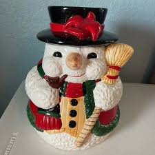Rose Garden | Holiday | Vintage Rose Garden Snowman Cookie ...