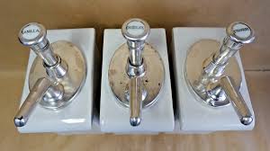 1940's Porcelain Syrup Dispensers, Chocolate, Strawberry ...