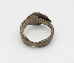 Vtg Ring Sz 9 Community Silver Plated Utensil Spoon Fork ...