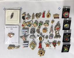 Vintage To Now 38 Mixed Pin Lapel Brooch Lot. #218 | eBay
