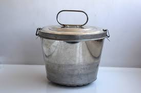 Vintage Medical Metal Container Hermetic Box Lidded Handled ...