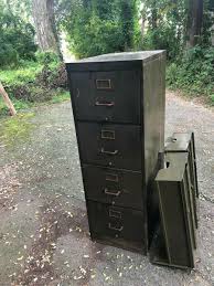 Vintage Van Dorn 4-Drawer Filing Cabinets (three total) | eBay