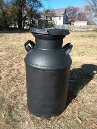 Vintage Milk Can - Repainted - Etsy