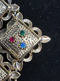 Vintage 1960s, Sarah Coventry, Temple Of Lights, Gold Tone, Rhinestone Brooch | eBay