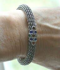 Blue Bracelet Silver Antiques for sale | eBay