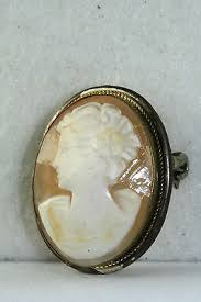 VINTAGE ITALIAN ITALY 800 SILVER CAMEO PIN PENDANT FOR A NECKLACE | eBay