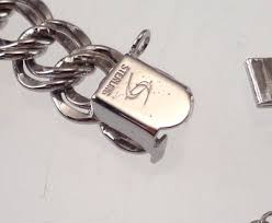 Vintage Sterling Silver 13 Charm Bracelet Asian Knotts Berry Farm Santa + More | eBay