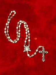 Divine Mercy Medal (metal) Rosary - Etsy