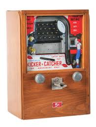 5¢ Kicker & Catcher Arcade Machine