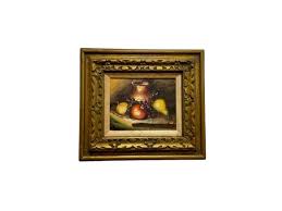 FRAMED Still Life Oil Painting ARTWORK Wall Hanging - Etsy