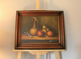 Nita Scott (1895-1965) - Original, still life oil painting of Fruit and Flagon | eBay