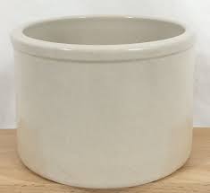 Robinson Ransbottom Roseville Ohio Hand Painted Houses Bowl Crock 1 Qt Vtg LA 92 | eBay